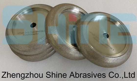 OEM 127mm Electroplated CBN Wheel For Bandsaw Blade Sharpening