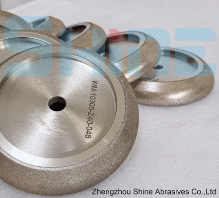 5" Electroplated CBN Grinding Wheel For Band Saw Blade Sharpening Bandsaw