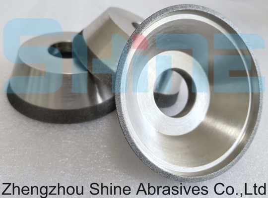 11V9 Electroplated Diamond / CBN Grinding Wheel For Circular Saw Blade