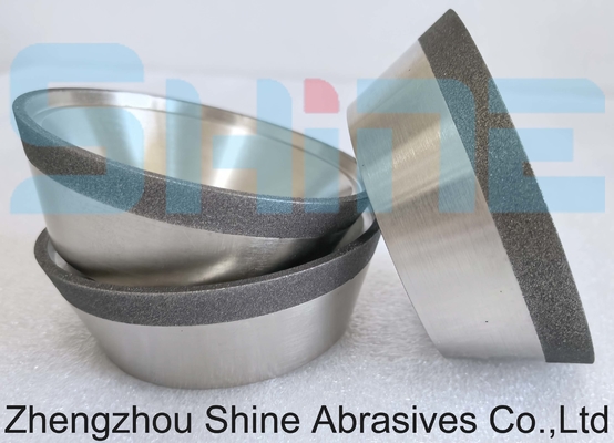 11V9 Electroplated Diamond / CBN Grinding Wheel For Circular Saw Blade
