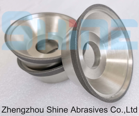 100mm 11V9 Resin Bond CBN / Diamond Grinding Wheel for CNC Tools grinding