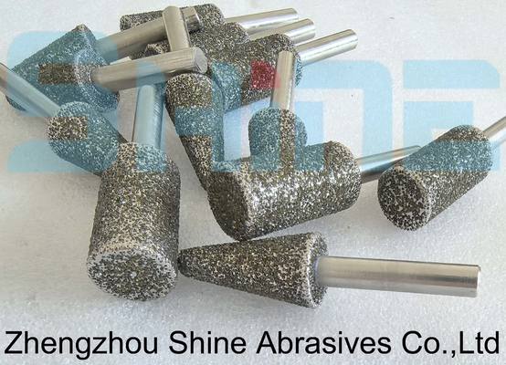 Electroplated Diamond / CBN Grinding Mandrels And Wheels For Carbide Tools