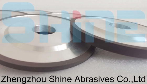 100mm 14F1 Resin Bond Diamond / CBN Grinding Wheel For Cemented Carbide