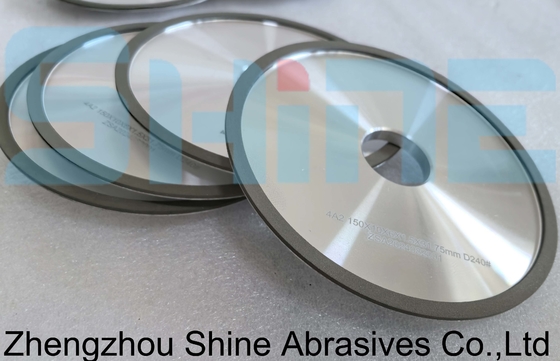 ODM 150 Mm 4A2 Resin Bond Wheel D240 Grit For Carbide Circle Saws