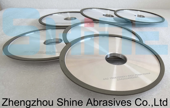 ODM 150 Mm 4A2 Resin Bond Wheel D240 Grit For Carbide Circle Saws