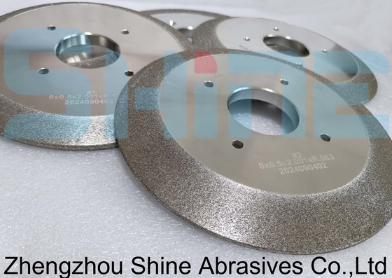 Electroplated Angle Tct Band Saw Blade Grinding Wheel 32mm Inner Diameter