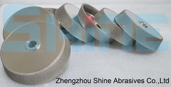 Electroplated Single Bevel diamond Grinding Wheel Edge Profile Polishing