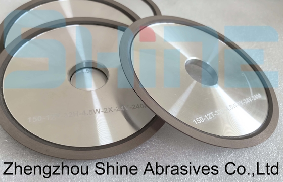 Diamond & CBN Grinding Wheels for Face Grinding of Circular Saw Shape 4V2