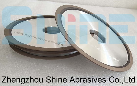 Diamond & CBN Grinding Wheels for Face Grinding of Circular Saw Shape 4V2