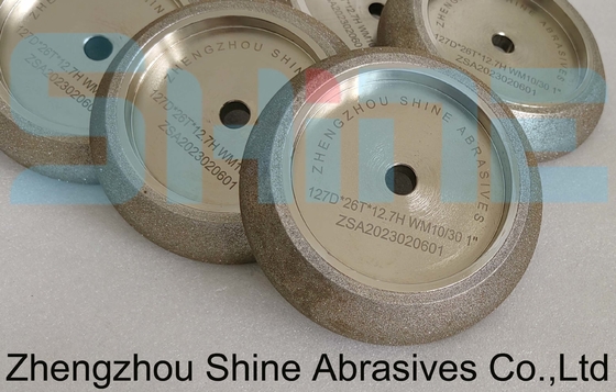 Electroplated CBN Grinding Wheel for Band Saw Blade Sharpening Bandsaw
