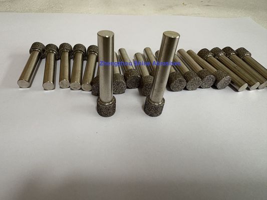 6mm shank CBN Electroplated Mounted Points for Internal Grinding and Deburring