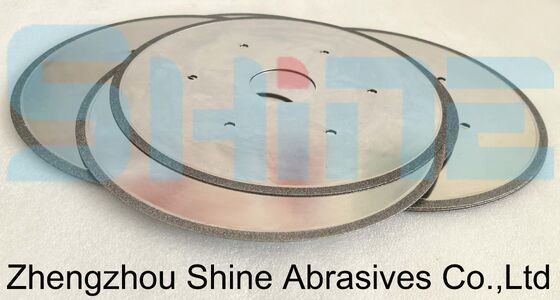 Electroplated 1A1R 250mm CBN Cutting Wheels for HSS Materials