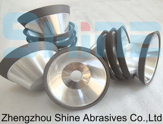 11V9 Hybrid CBN Diamond Grinding Wheel for Fluting Clearance & Gashing