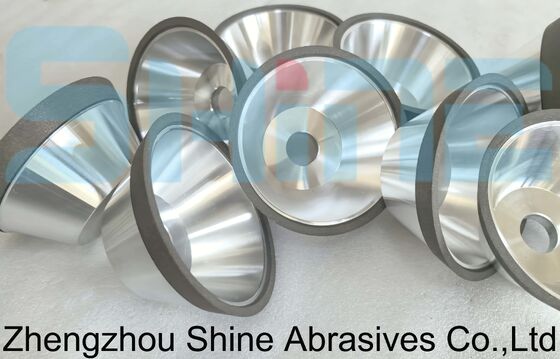 11V9 Hybrid CBN Diamond Grinding Wheel for Fluting Clearance & Gashing