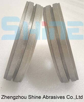 Electroplated-bond diamond wheel for graphite rough grinding
