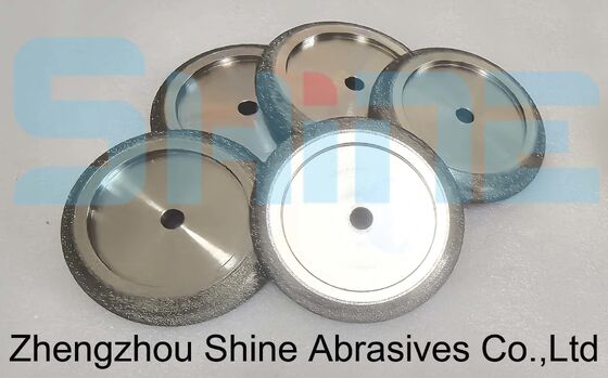 Electroplated CBN Band Saw Grinding Wheel 127mm Long Service Life No Tooth Chipping 10/30 Custom OEM