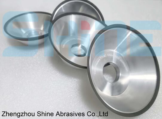 Vitrified Bond CBN Grinding Wheel 200mm Standard Diameter for Bearing Steel Precision Grinding Superior Finishing