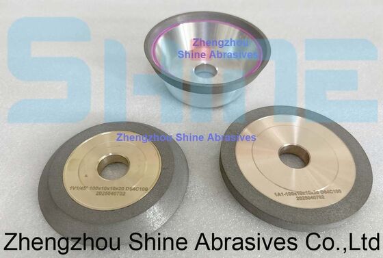 Resin Bond CBN Grinding Wheel 1A1 Type 150mm Diameter Size for HSS Sharpening High Efficiency Extended Service Life
