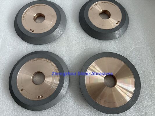 Shine Abrasives CNC Grinding Wheels D64 1V1 Diamond Wheel fluting.