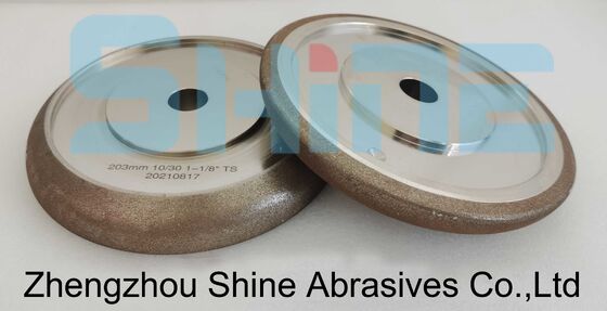 Electroplated CBN Band Saw Sharpening Wheel 203mm 8 Inch WM 10-30 Grit 80 Steel Core