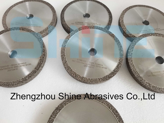 30/40 Grit 1A1 Diamond Grinding Wheel 15mm Thickness For Abrasives