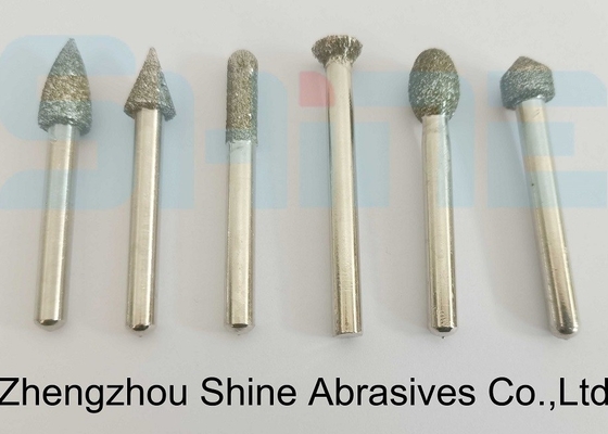 Grey And Nodular Cast Iron Cbn Grinding Pins 70mm length Shine Abrasives