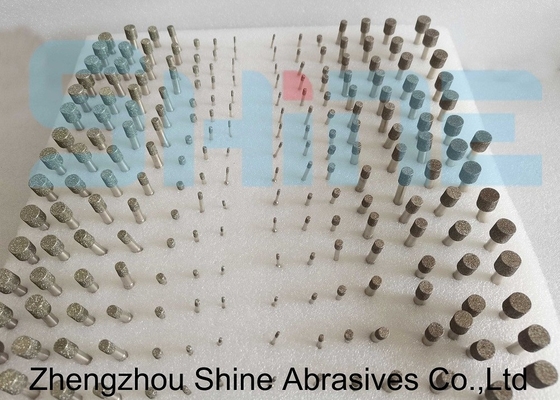 ID Grinding CBN Mounted Points 1A1W Electroplated Diamond Tools