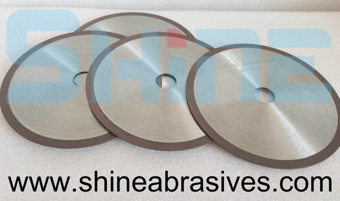 80#-400# 1A1R Thin Resin Diamond Grinding Wheel For Carbide Cutting