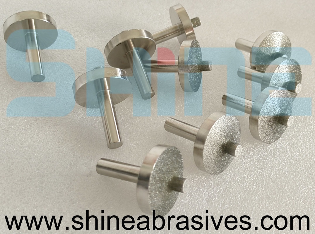 Shine Abrasives Six Factors Grinding Wheels 12.7mm Bore Size Electroplated Diamond