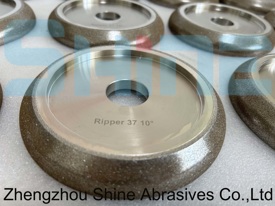 Ripper 37 Band Saw With A 10° Profile  CBN Wheel For Band Saw Blade