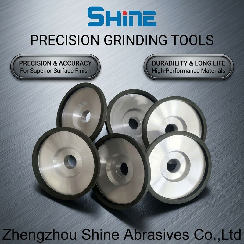 D75 mm 4A2 Resin Bond Diamond and CBN Wheels for Woodworking Industry