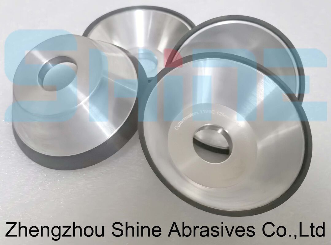 Vitrified Bond CBN Grinding Wheel 200mm Standard Diameter for Bearing Steel Precision Grinding Superior Finishing