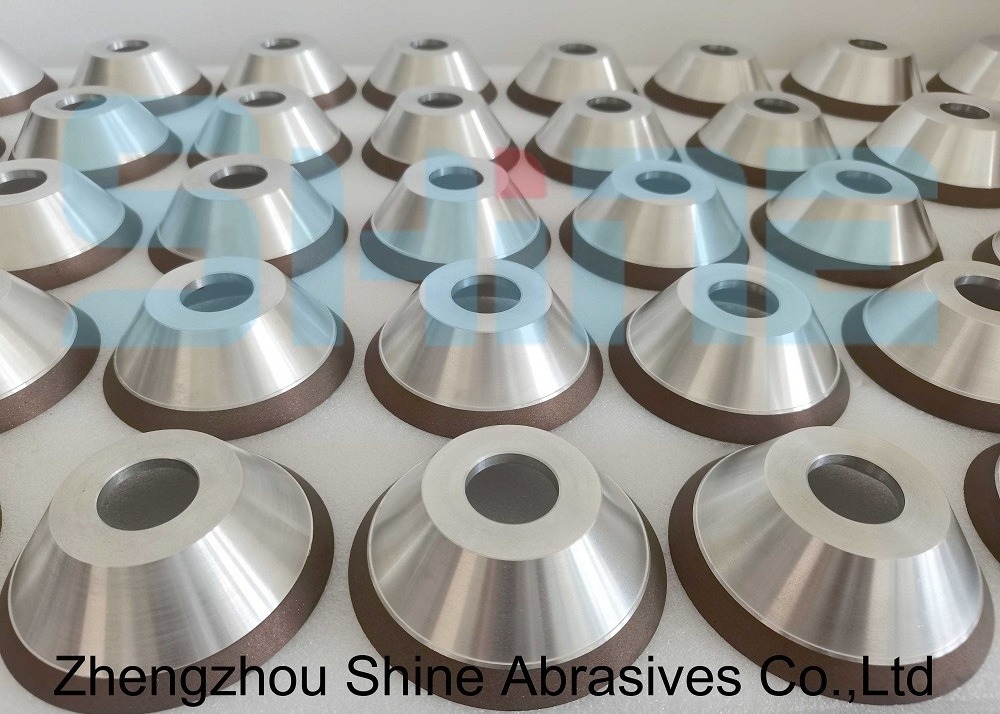 100 Grit Diamond Abrasive Grinding Wheels 11V9 Flaring Cup