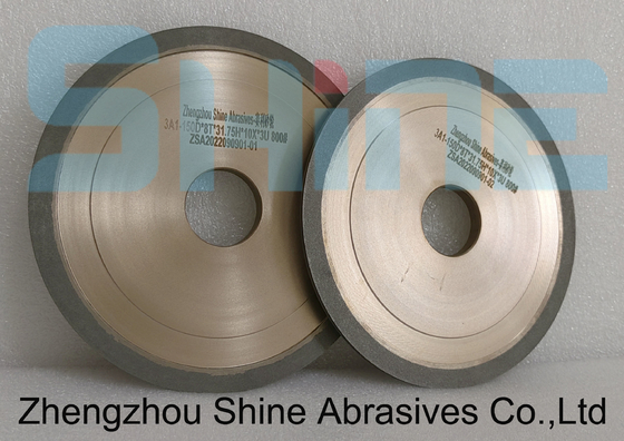 Shine Abrasives CNC Grinding Wheels Diamond Superabrasive Fluting 150mm