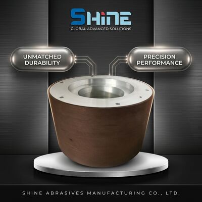 6A2 Resin Centerless Grinding Wheels Resin Bonded Diamond Grinding Wheels