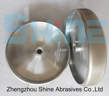 Radius Edge Cubic Boron Nitride Grinding Wheel For Steel Tools 8 Inch 5/8