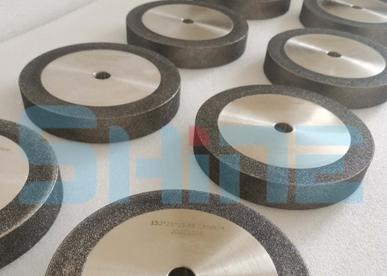 6A2 6 Inch Cbn Grinding Wheels For Hss Lathe Tools 2.5kg/PC