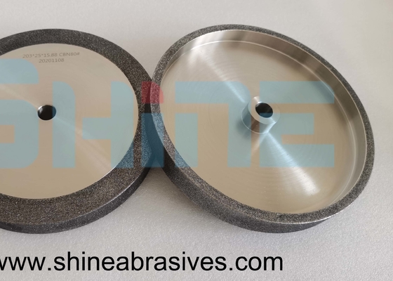 203mm 8 Inch 9A1 CBN Wheel For Knife Sharpening Wood Turner