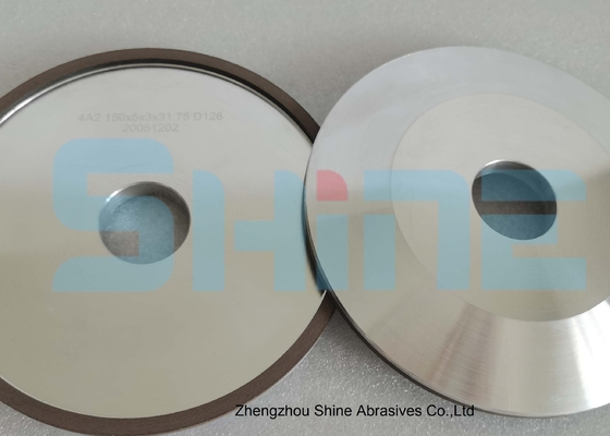 4A2 Dish Shape 6 Inch Cbn Grinding Wheel For HSS Circular Saw Blade