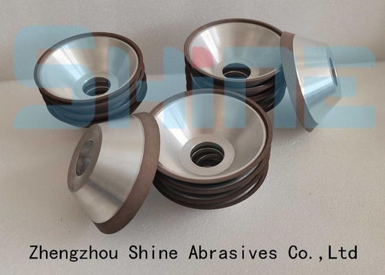 4'' Resin Bond Diamond Wheels 11V9 Cup Abrasive Diamond Wheels